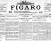Did you know when the newspaper “Le Figaro” was published ?